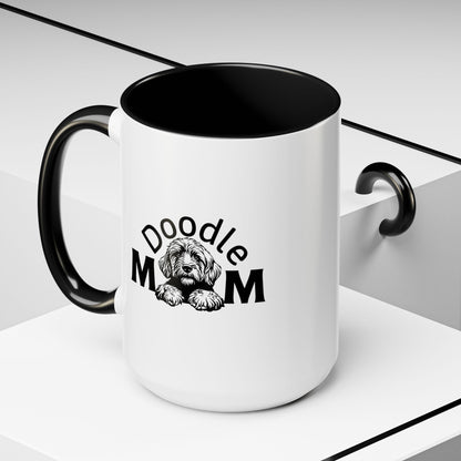 Doodle Mom Coffee Mug — Cute Goldendoodle Dog Mama Gift (11/15oz)