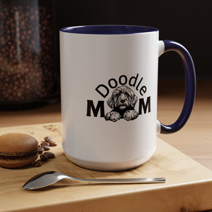 Doodle Mom Coffee Mug — Cute Goldendoodle Dog Mama Gift (11/15oz)