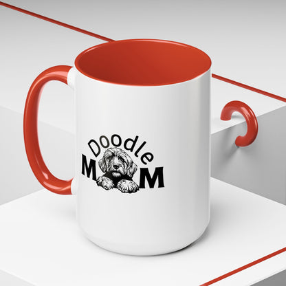 Doodle Mom Coffee Mug — Cute Goldendoodle Dog Mama Gift (11/15oz)