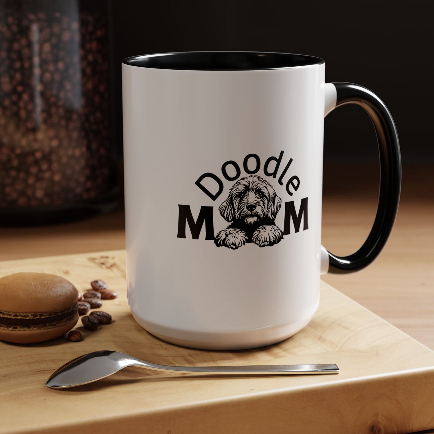 Doodle Mom Coffee Mug — Cute Goldendoodle Dog Mama Gift (11/15oz)