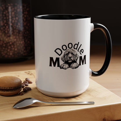 Doodle Mom Coffee Mug — Cute Goldendoodle Dog Mama Gift (11/15oz)